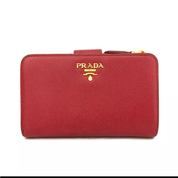 Authentic Prada Saffiano Bifold Wallet - Picture 1 of 8